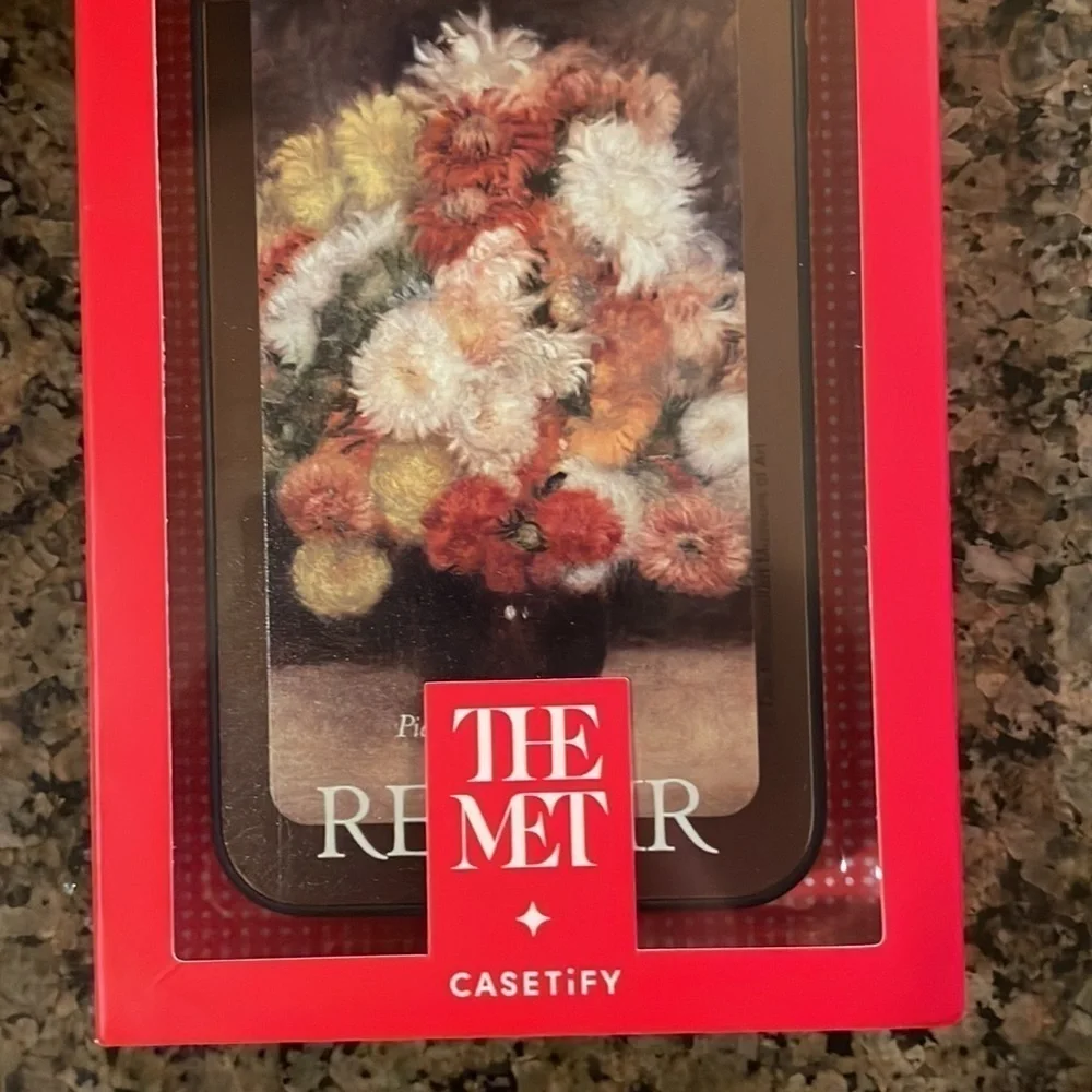 NWT Casetify THE MET Bouquet of Chrysanthemums iPhone XS Max Case